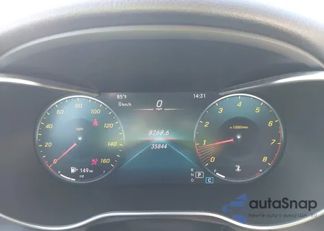 2021 Mercedes-Benz C 300 Cabriolet из США, поврежденный, VIN W1KWK8DB2MG049685